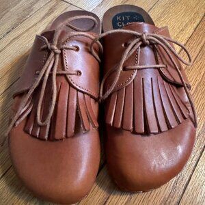 Kit & Clogs low heel wooden clogs